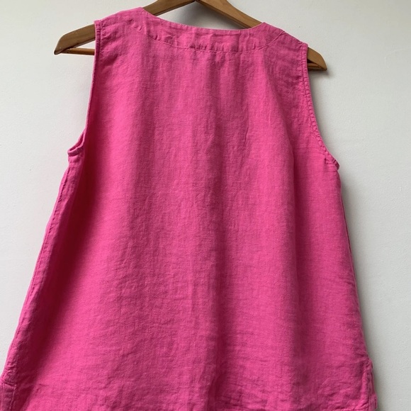 SAHARA 100% Linen Cami Vest Sleeveless Top
Size 2 chest 40” - Picture 12 of 12